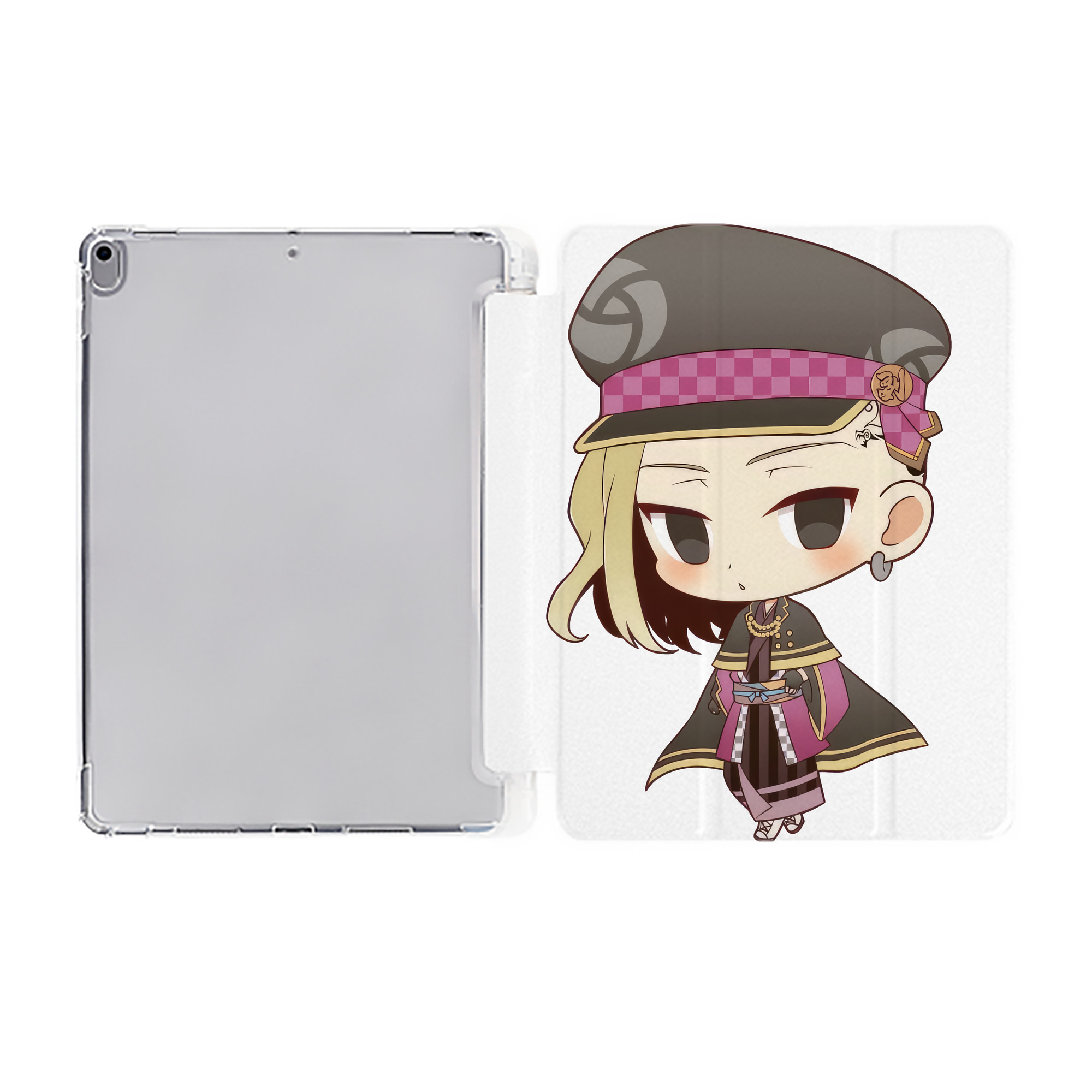 （画像用） 東京リベンジャーズ Tokyo Revengers IPad ケース ペン収納付き 三つ折りスタンド PUレザー×シリコン 対応機種9.5/10.5/10.9インチ